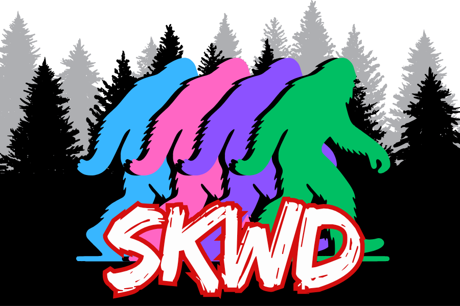 SKWD Squatch Sticker